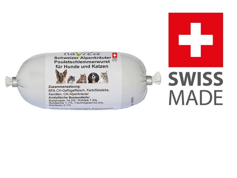 Schweizer Alpenkräuter Pouletschlemmerwurst